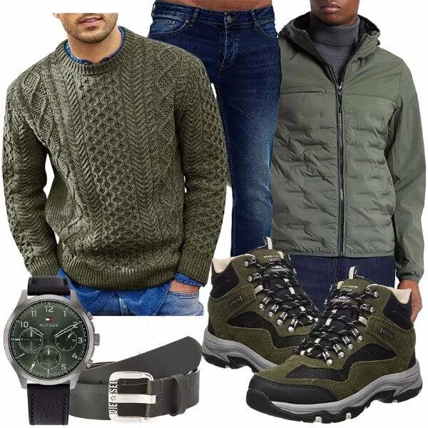 Casual Outfits Bequemes Winteroutfit