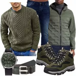 Casual Outfits Bequemes Winteroutfit