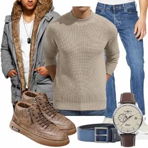 Winter Outfits Winterliches Freizeitoutfit