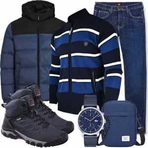 Winter Outfits Männer Komplettoutfit