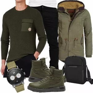 Winter Outfits Kombination für den Winter