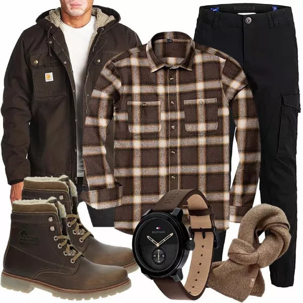 Winter Outfits Outfit für Männer