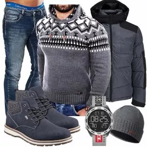 Winter Outfits Winterliches Freizeitoutfit