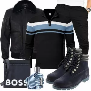 Winter Outfits Moderner winter-look outfit