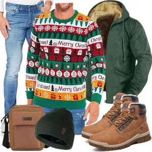 Winter Outfits Warm Kombination für den Winter