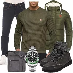 Winter Outfits Stylische Männer Outfit