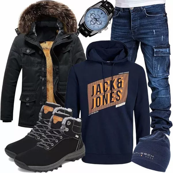 Winter Outfits Stylische Männer Outfit