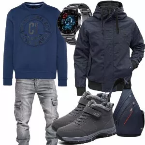 Winter Outfits Alltags Outfit für den Winter