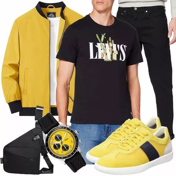 Casual Outfits Alltags Outfit für Herren