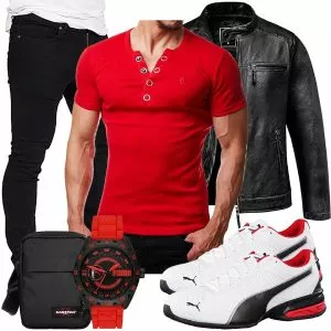 Frühlings Outfits Alltags Outfit für Herren