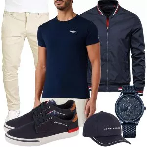 Frühlings Outfits Männer Komplettoutfit