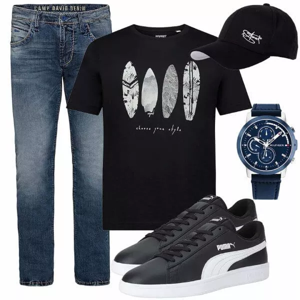 Sommer Outfits Männer Komplettoutfit