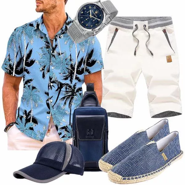 Sommer Outfits Komplette Outfit für Herren