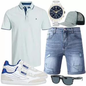 Sommer Outfits Komplette Outfit für Herren
