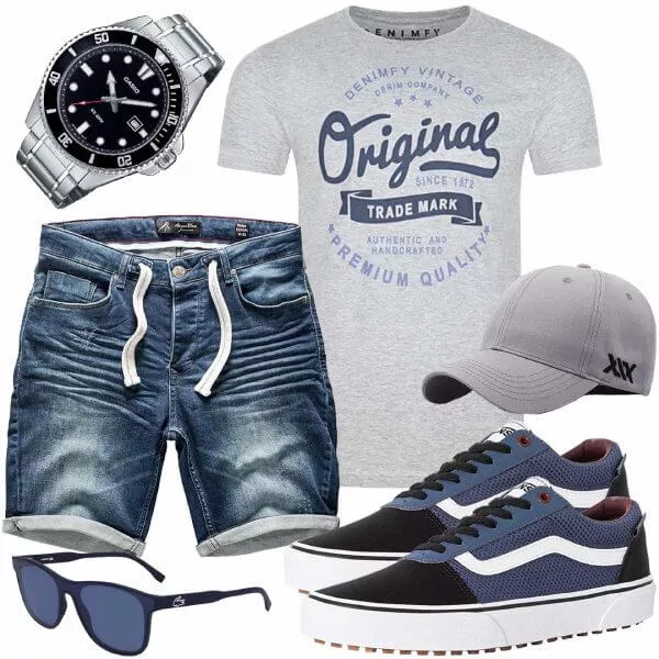 Sommer Outfits Komplette Outfit für Herren