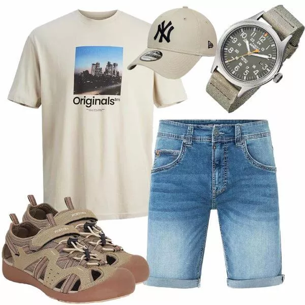 Sommer Outfits Männer Komplettoutfit