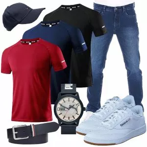 Sommer Outfits Männer Komplettoutfit