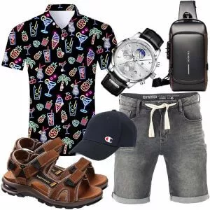 Sommer Outfits Komplette Outfit für Herren