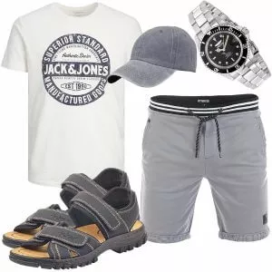 Sommer Outfits Alltags Outfit für den Herren