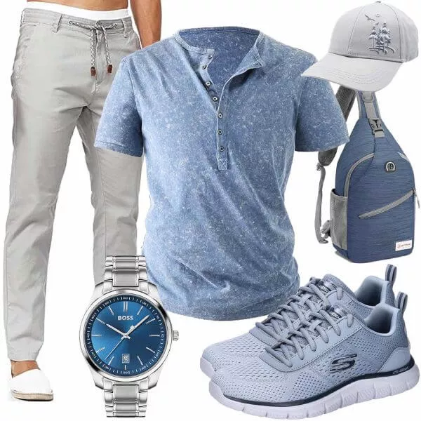 Sommer Outfits Männer Komplettoutfit