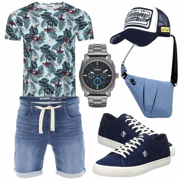 Sommer Outfits Alltags Outfit für den Herren