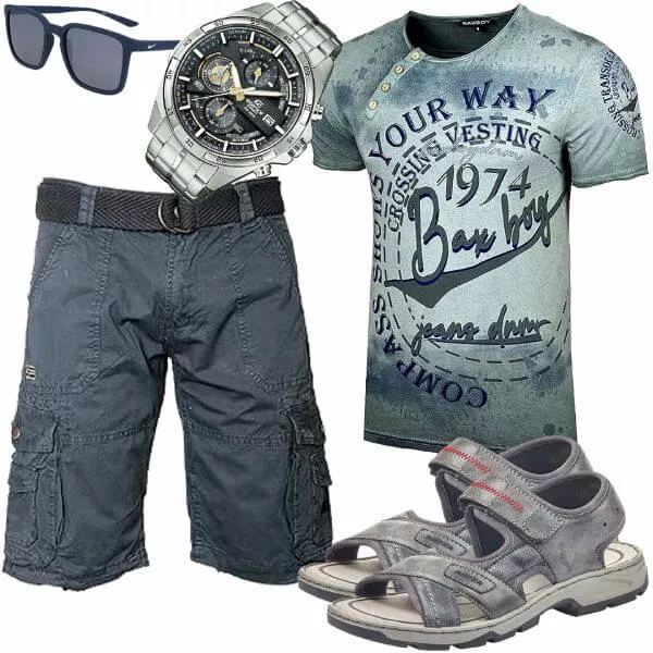 Sommer Outfits Komplette Outfit für Herren