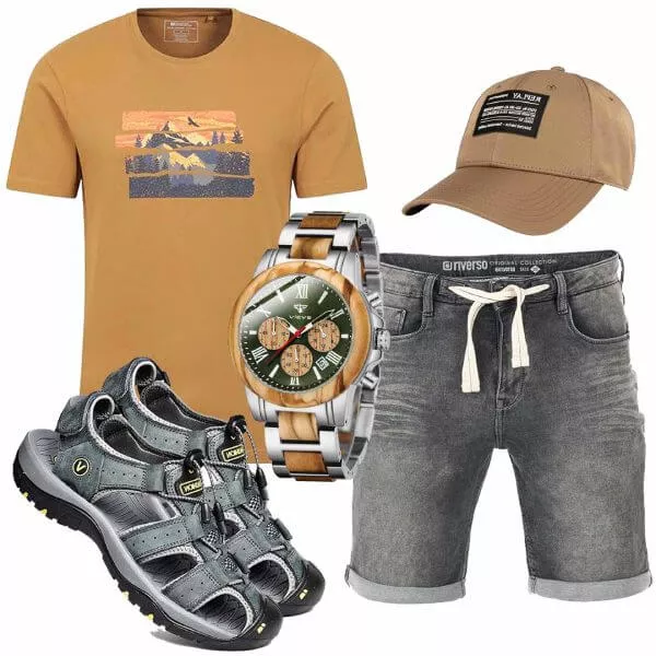 Sommer Outfits Männer Komplettoutfit