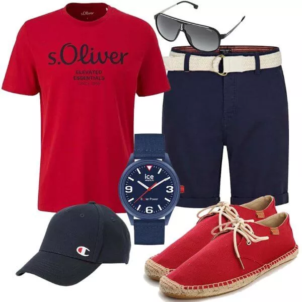 Sommer Outfits Alltags Outfit für den Herren