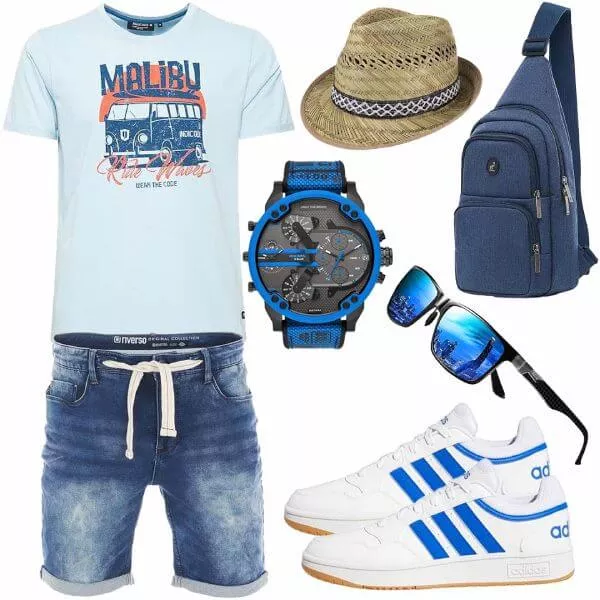 Sommer Outfits Männer Komplettoutfit