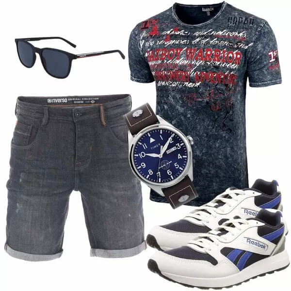 Sommer Outfits Komplette Outfit für Herren