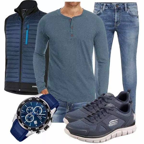 Herbst Outfits Alltags Outfit für den Herren