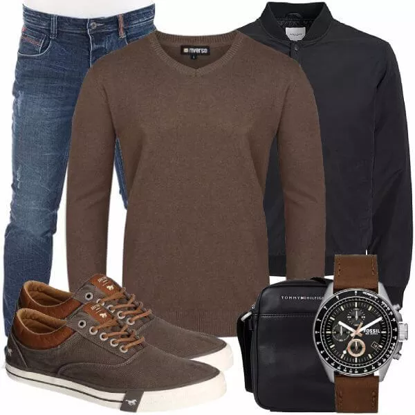 Herbst Outfits Männer Komplettoutfit