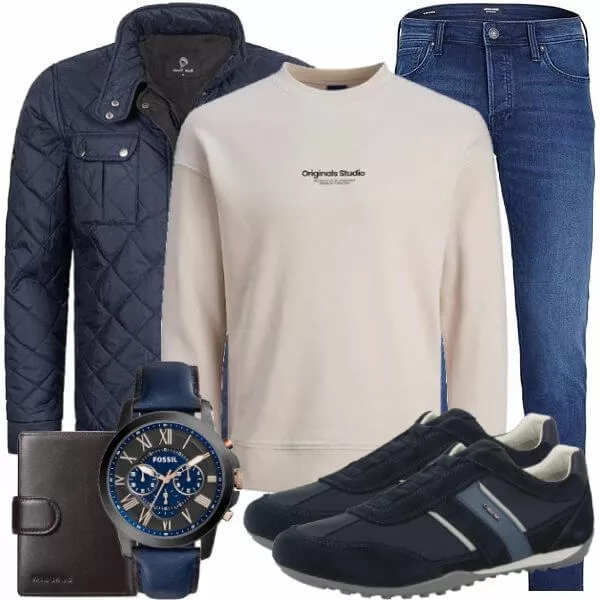 Herbst Outfits Männer Komplettoutfit