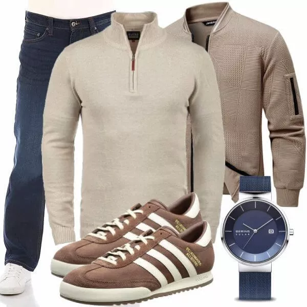 Herbst Outfits Männer Komplettoutfit