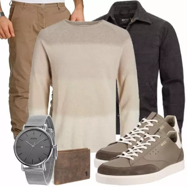 Herbst Outfits Männer Komplettoutfit