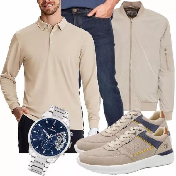 Herbst Outfits Männer Komplettoutfit