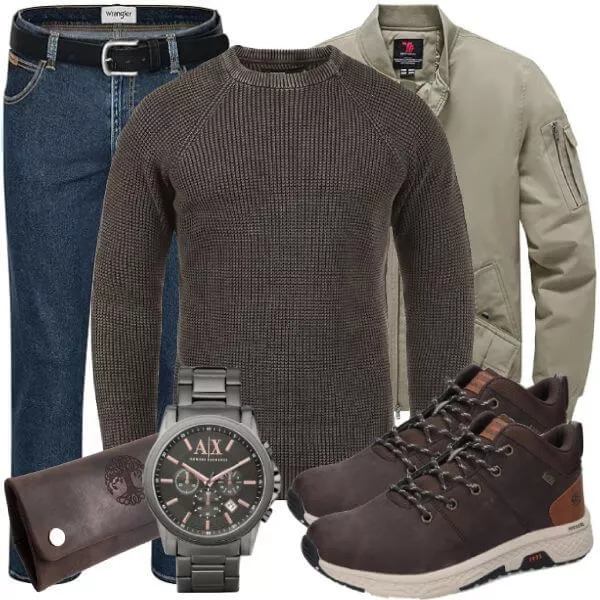 Herbst Outfits Komplette Outfit für Herren