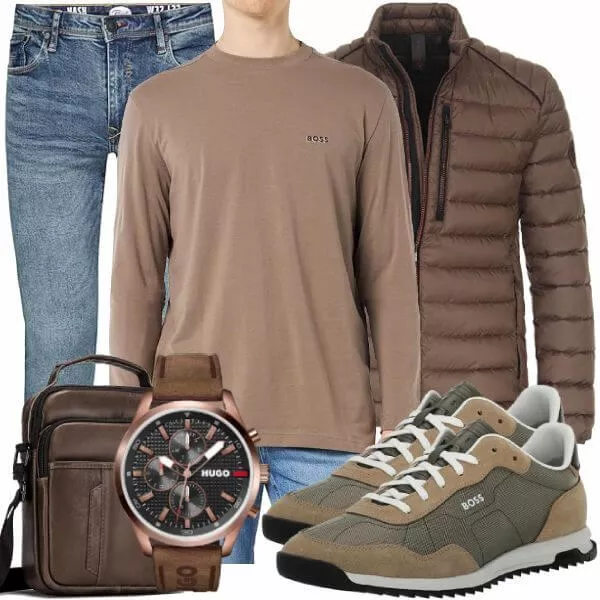 Herbst Outfits Männer Komplettoutfit