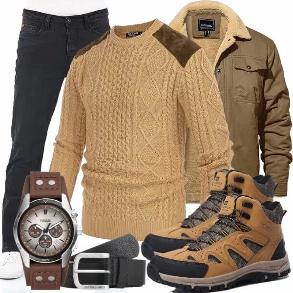 Herbst Outfits Männer Komplettoutfit