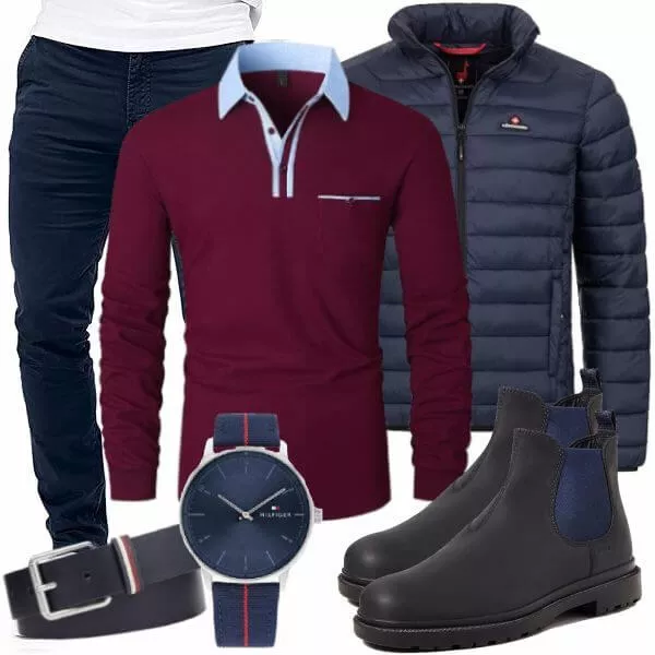 Herbst Outfits Männer Komplettoutfit