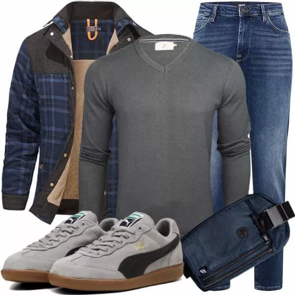 Herbst Outfits Komplette Outfit für Herren