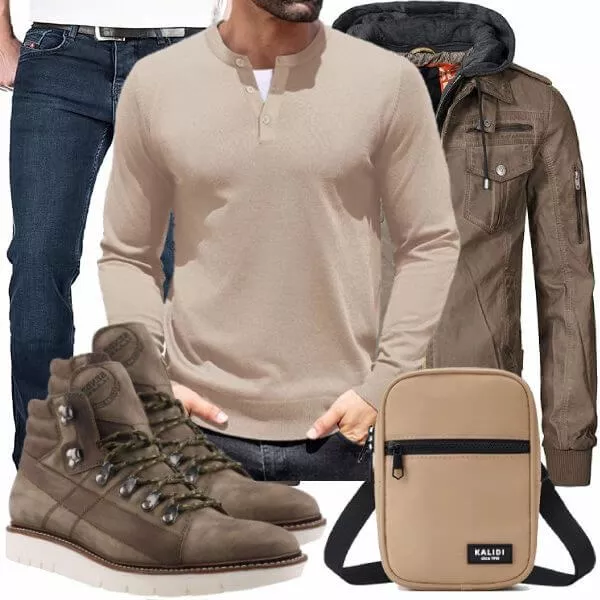 Herbst Outfits Komplette Outfit für Herren