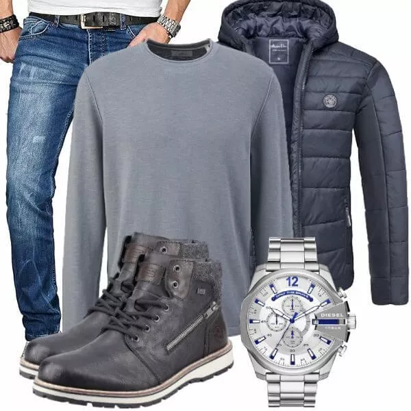 Herbst Outfits Männer Komplettoutfit