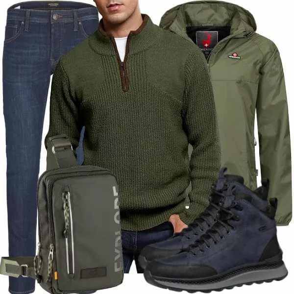 Herbst Outfits Männer Komplettoutfit