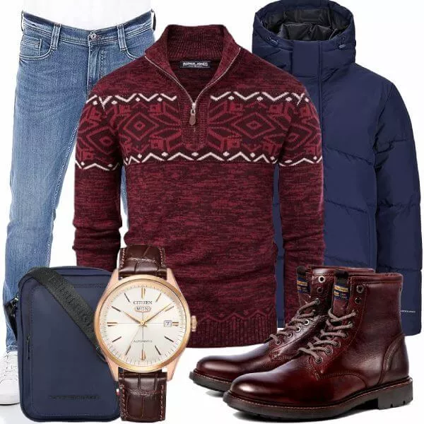 Herbst Outfits Komplette Outfit für Herren