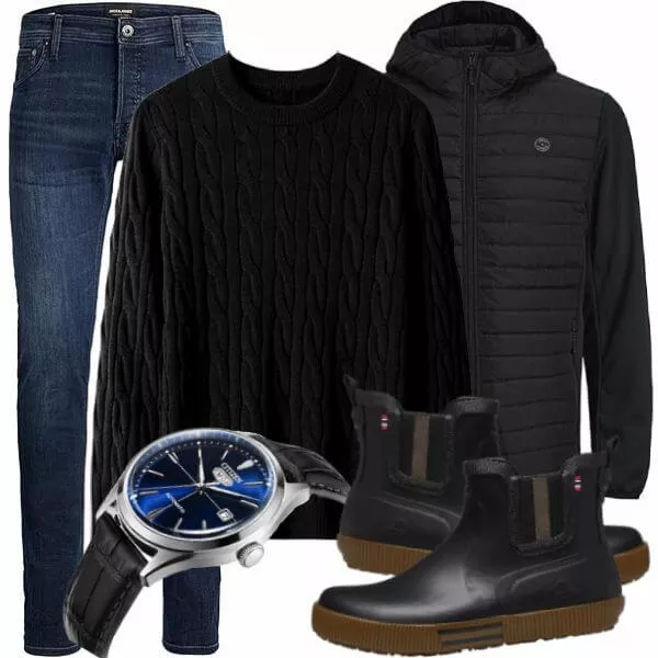 Herbst Outfits Komplette Outfit für Herren