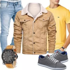 Frühlings Outfits Casual Alltagsoutfit