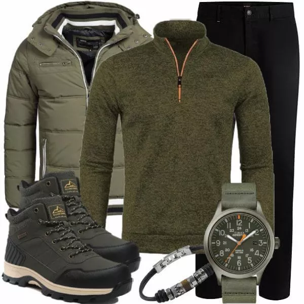 Winter Outfits Komplette Outfit für Herren