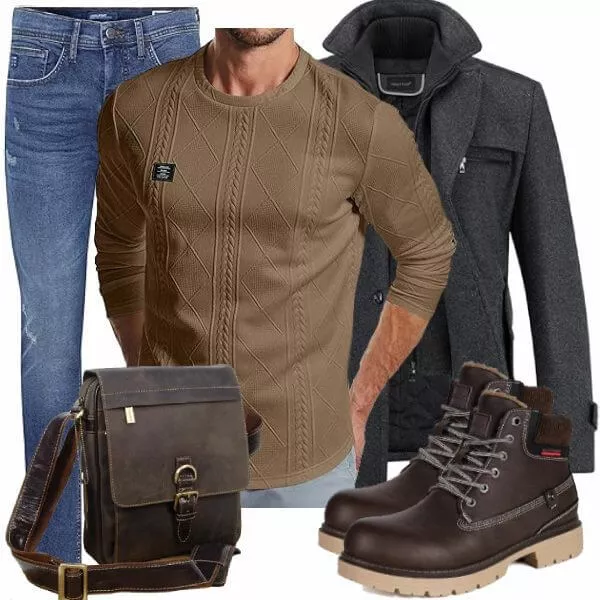 Herbst Outfits Männer Komplettoutfit