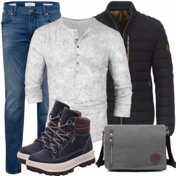 Winter Outfits Komplette Outfit für Herren